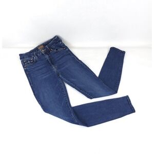 MOTHER  Jeans High Waisted Looker in Teaming Up Size 26 Stretchy Comfort
